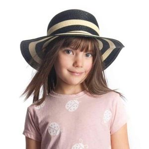 BNWT Appaman Girls Black Sun Hat